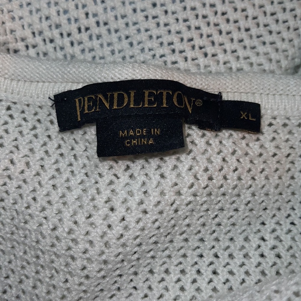 Pendleton Blue Gradient Crew Neck Sweater - image 4